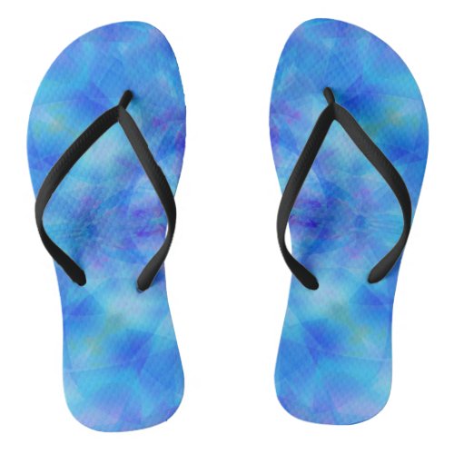 Blue Wings Flip Flops