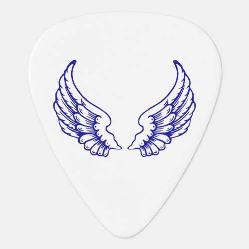 Blue Wings Guitar Pick