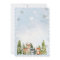 Blue Winter Animals Woodland Boy Baby Shower