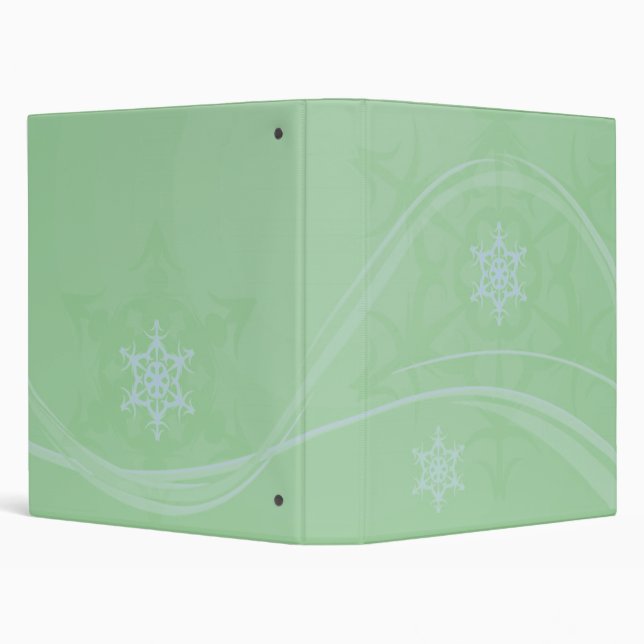 Blue Winter Binder (Background)