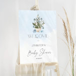 Blue winter boy baby shower welcome foam board<br><div class="desc">Blue winter boy baby shower welcome foam board. "Baby it's cold outside" baby shower welcome sign. 
Matching items available.</div>