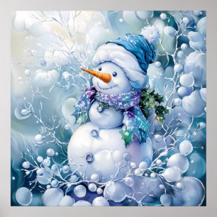 Blue Winter Poster
