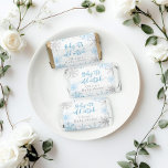 Blue winter silver snowflakes baby shower hershey's miniatures<br><div class="desc">Blue winter silver snowflakes baby shower Hershey's Miniatures
Matching items are available.</div>