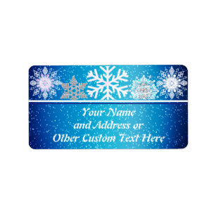 Holiday Address Labels - Shipping & Return Address | Zazzle