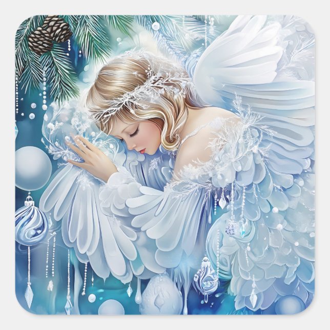 Blue Winter Stickers (Front)