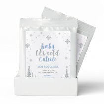 Blue Winter Wonderland Baby It's Cold Outside Hot Chocolate Drink Mix