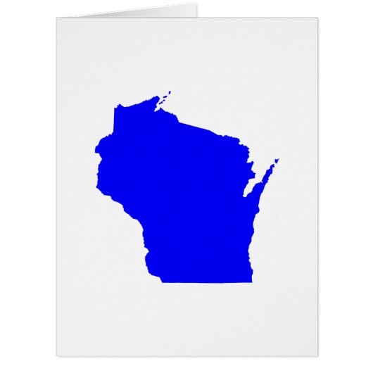 Blue Wisconsin Cards (Front)