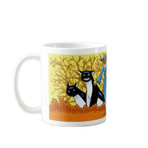 Blue Witch and her Otter Monster Familiars