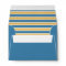 Blue with Striped Yellow Lining