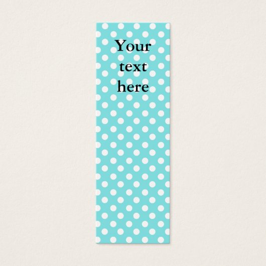 Blue with white polkadots (Front)
