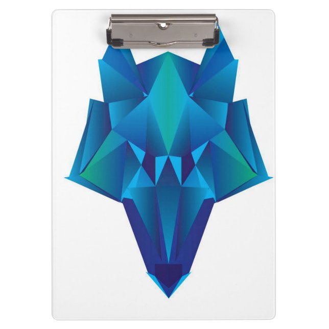 blue wolf clipboard (Front)