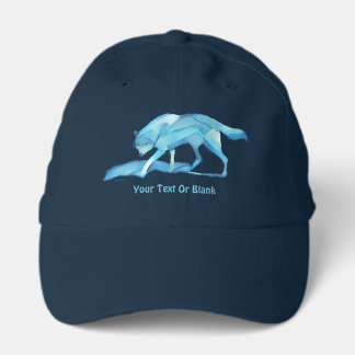 Blue Wolf On Snow Performance Cap