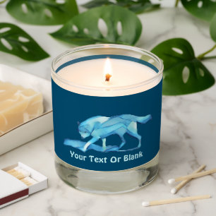 Blue Wolf Scented Candle