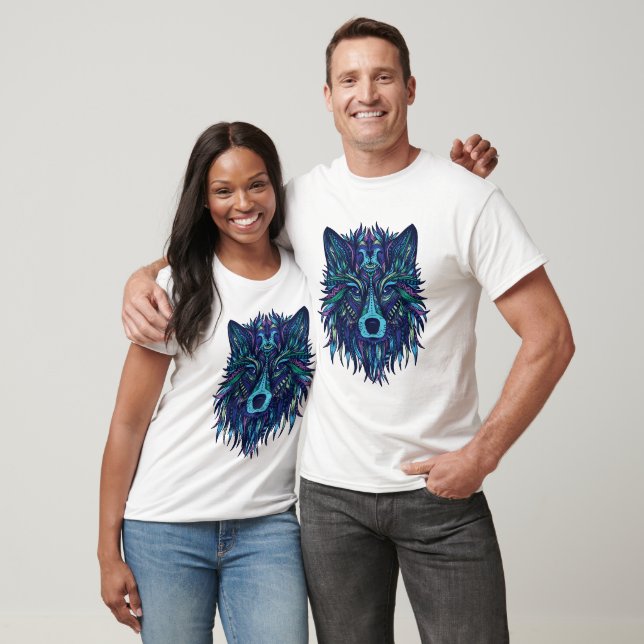 Blue Wolf T-Shirt (Unisex)