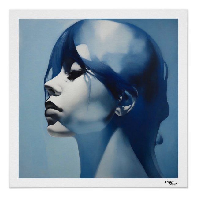Blue Woman  Poster (Front)