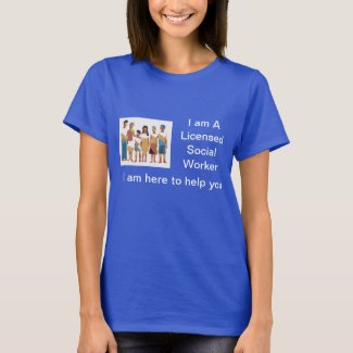 Blue Women's LSW T-Shirt