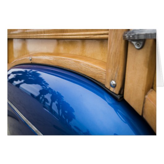 Blue Woody Reflections Cards (Front Horizontal)