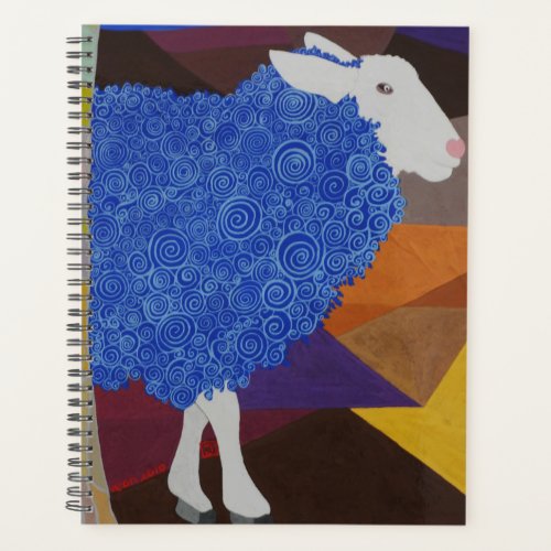 Blue Wool Sheep Planner