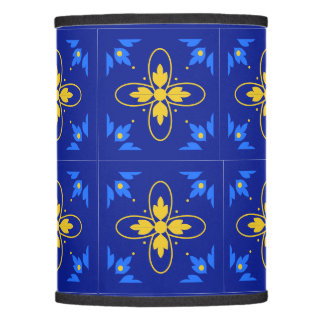 Blue & Yello Azulejo Lamp Shade