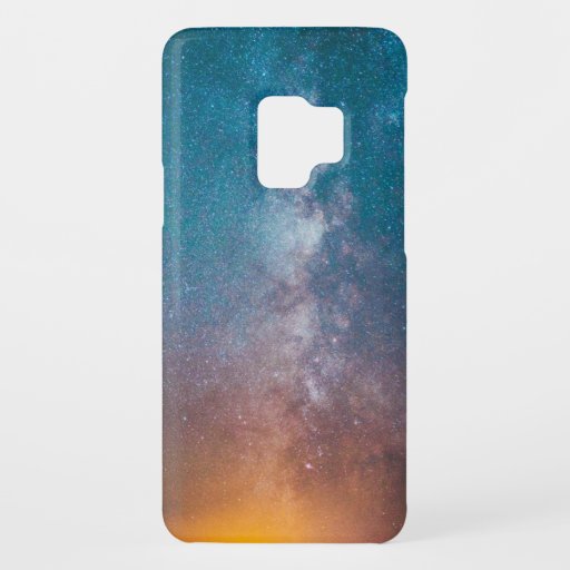 BLUE, YELLOW, AND PURPLE STARRY SKY DURING NIGHTTI Case-Mate SAMSUNG GALAXY S9 CASE