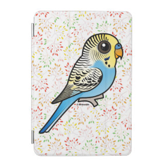 Blue & Yellow Budgie iPad Mini Cover