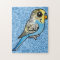 Blue &amp; Yellow Budgie Jigsaw Puzzle
