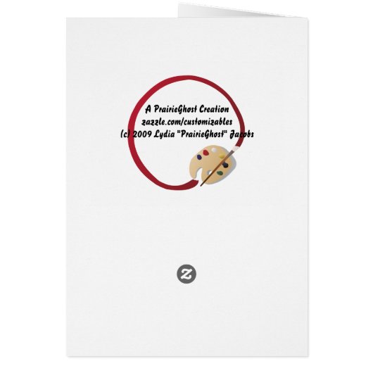 Blue & Yellow Card (Back)