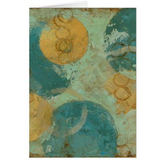 Blue & Yellow Circles Cards (Front)