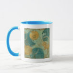 Blue &amp; Yellow Circles Mug