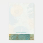 Blue &amp; Yellow Circles Post-it Notes