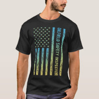 Blue Yellow Oilfield Safety Inspector