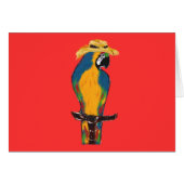 Blue & Yellow Parrot (Front Horizontal)