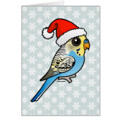 Blue & Yellow Santa Budgie (Front)
