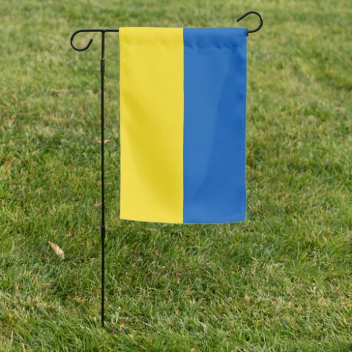 Blue  Yellow Ukraine Garden Flag