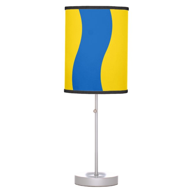 Blue Yellow Ukrainian Flag Lamp