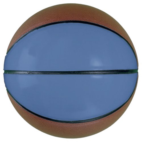 Blue yonder solid color  basketball