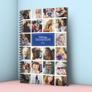 Blue Your Photos Insta Collage 2024 Planner