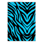 Blue Zebra Abstract (Front)