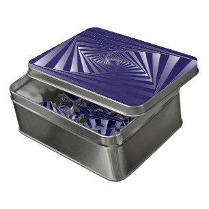 blue zebra geometry jigsaw puzzle