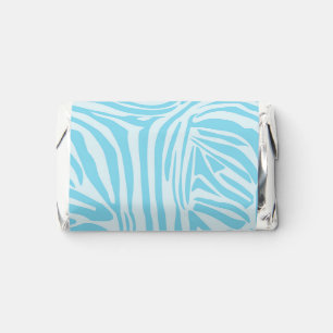 Blue Zebra Pattern Hershey's Miniatures