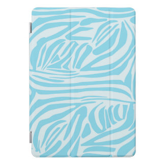 Blue Zebra Pattern iPad Pro Cover