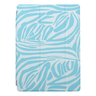 Blue Zebra Pattern iPad Pro Cover