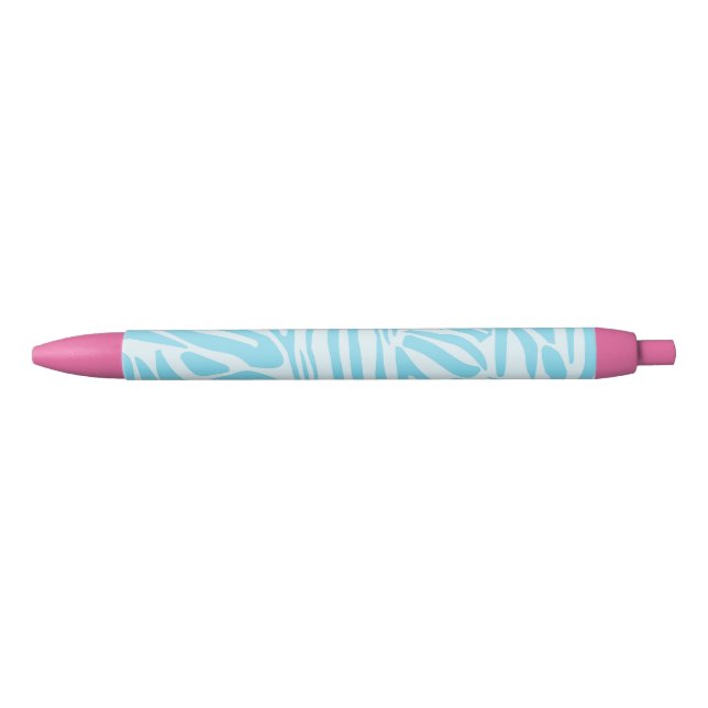 Blue Zebra Pattern Pen (Front)