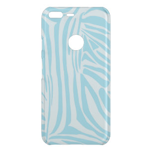 Blue Zebra Pattern Uncommon Google Pixel XL Case