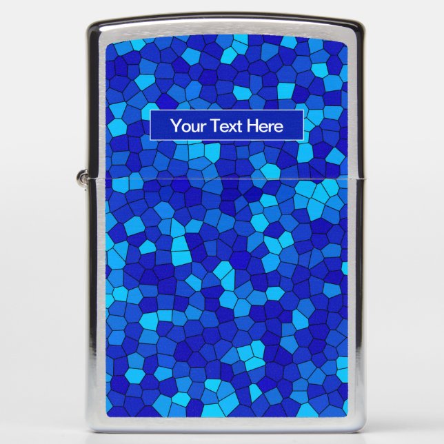 BLUE ZIPPO LIGHTER (Front)