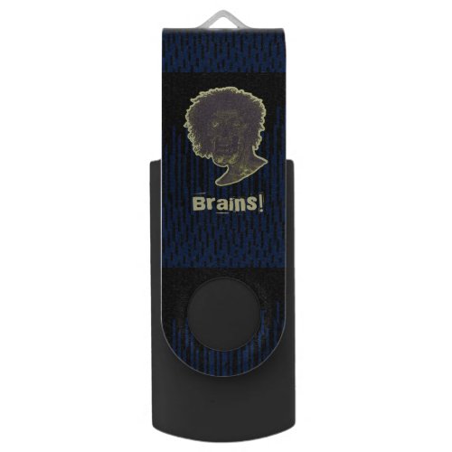 Blue Zombie _ USB USB Flash Drive