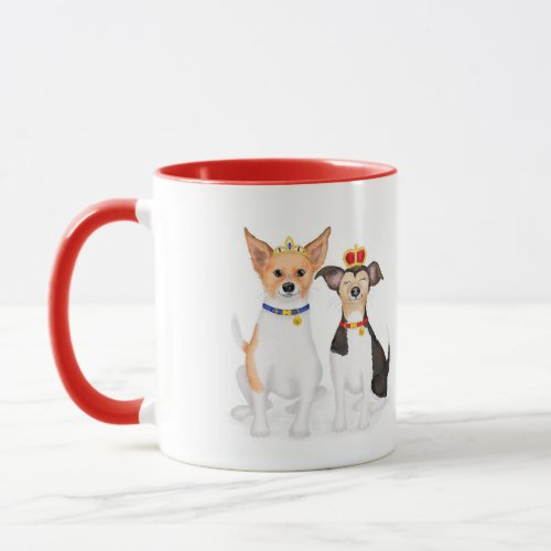 Bluebell  Beth Jack Russells Coronation mug