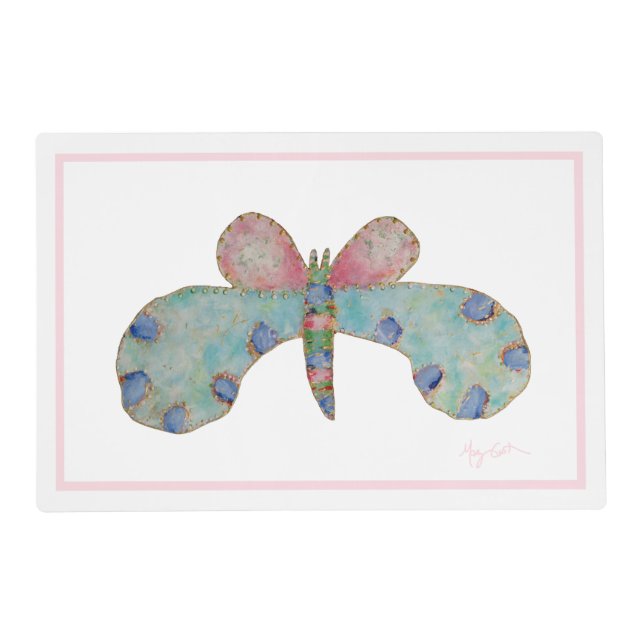 Bluebell Butterfly Placemat (Front)