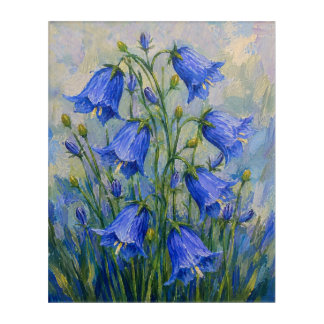 Bluebell Flowers Acrylic Print