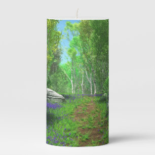 Bluebell Light Candle